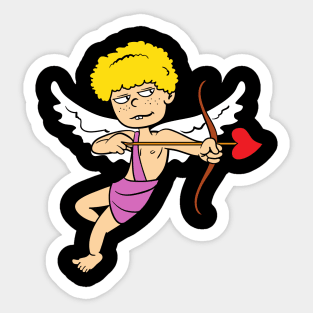 Valentine's Day Cupid Sticker